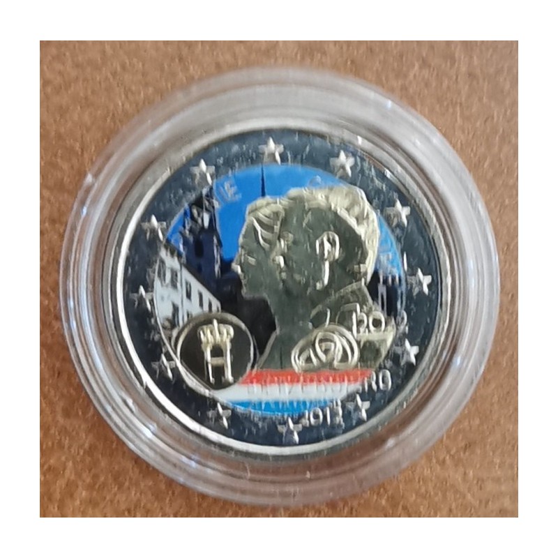 Euromince mince 2 Euro Luxembursko 2022 - Výročie svadby Guillaume ...