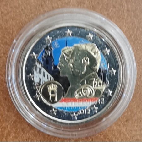 euroerme érme 2 Euro Luxemburg 2022 - Guillaume és Stephanie esküvő...