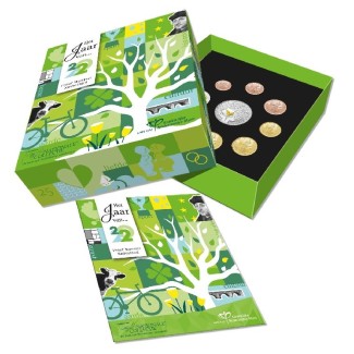 Euromince mince Holandsko 2022 sada 8 mincí (Proof)