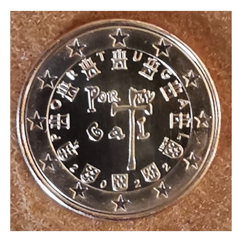 Euromince mince 1 cent Portugalsko 2022 (UNC)