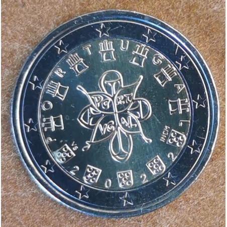 Euromince mince 2 Euro Portugalsko 2022 (UNC)