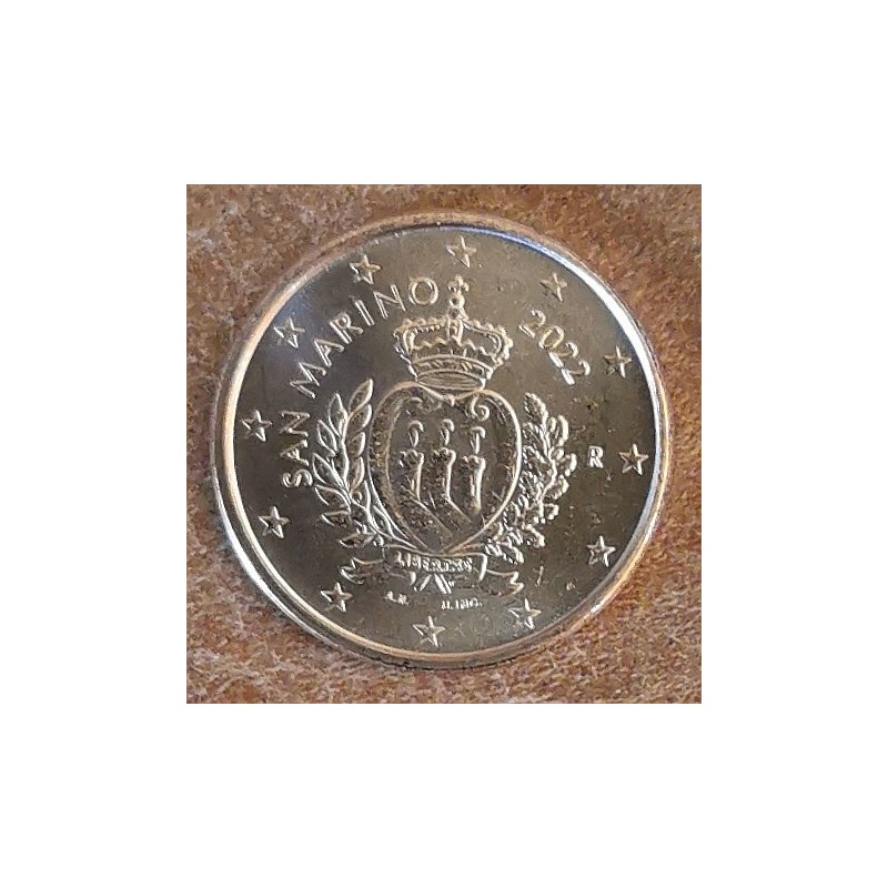 Euromince mince 1 cent San Marino 2022 - Nový design (UNC)