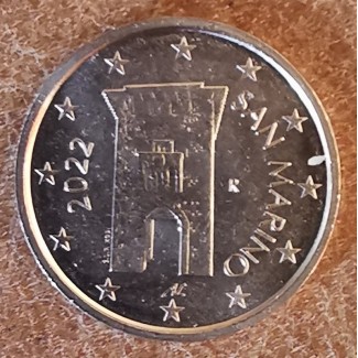2 cent San Marino 2022 - New design (UNC)