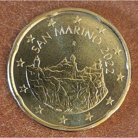Euromince mince 20 cent San Marino 2022 (UNC)