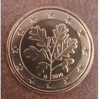 eurocoin eurocoins 1 cent Germany \\"G\\" 2010 (UNC)