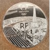 euroerme érme 1/4 Euro Franciaország 2021 - A 2024-es olimpia: Úszá...