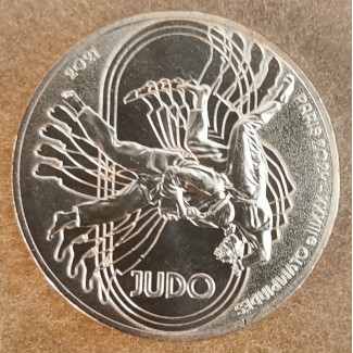 Euromince mince 1/4 Euro Francúzsko 2021 - OH 2024 - Judo (UNC)