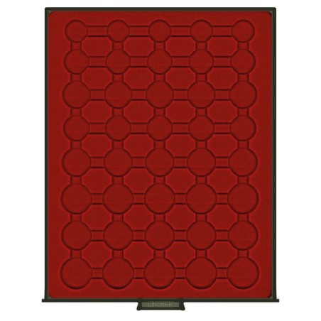 eurocoin eurocoins Lindner plastic box for 5 encapsulated Euro coin...