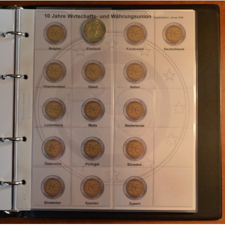 eurocoin eurocoins Lindner empty album for 2 Euro coins