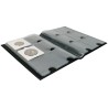 eurocoin eurocoins Lindner pocket album for 60 coins (dark blue)