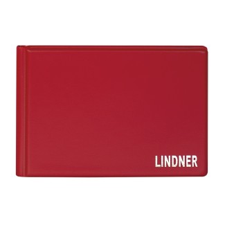Lindner pocket album for 48 coins (red)