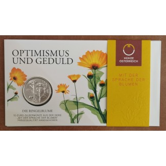 euroerme érme 10 Euro Ausztria 2022 - A körömvirág (BU)