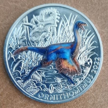 Euromince mince 3 Euro Rakúsko 2022 - Ornithomimus (UNC)