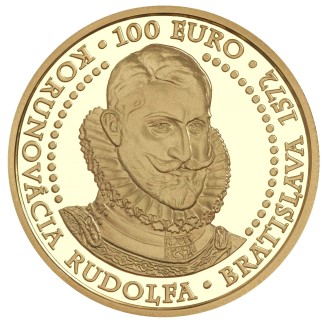 Euromince mince 100 Euro Slovensko 2022 - 450. výročie korunovania ...