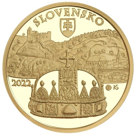 Euromince mince 100 Euro Slovensko 2022 - 450. výročie korunovania ...