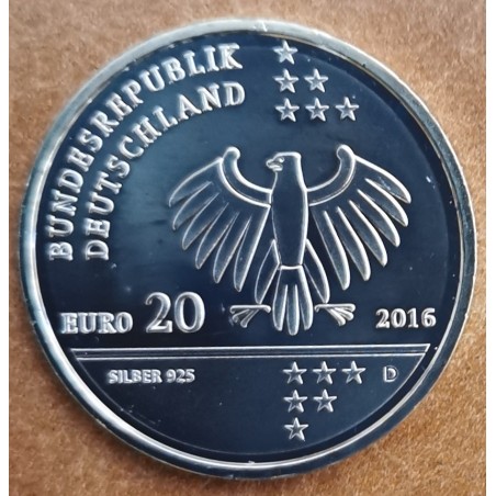 eurocoin eurocoins 20 Euro Germany 2016 - Ernst Litfass (UNC)