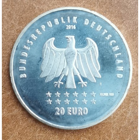 euroerme érme 20 Euro Németország 2016 - A német ének (UNC)