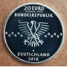 Euromince mince 20 Euro Nemecko 2018 - Ernst Otto Fischer (UNC)
