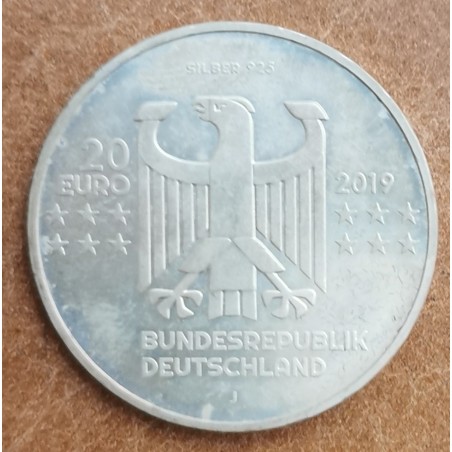 Euromince mince 20 Euro Nemecko 2019 - Bauhaus (UNC)