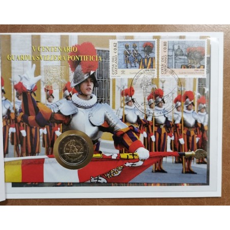 Euromince mince 2 Euro Vatikan 2006 - 500. výročie Švajčiarskej gar...