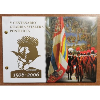 2 Euro Vatican 2006 - 500th Anniversary of the Swiss Guard (Numisbrief BU)
