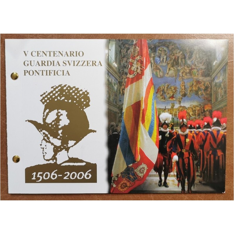 eurocoin eurocoins 2 Euro Vatican 2006 - 500th Anniversary of the S...