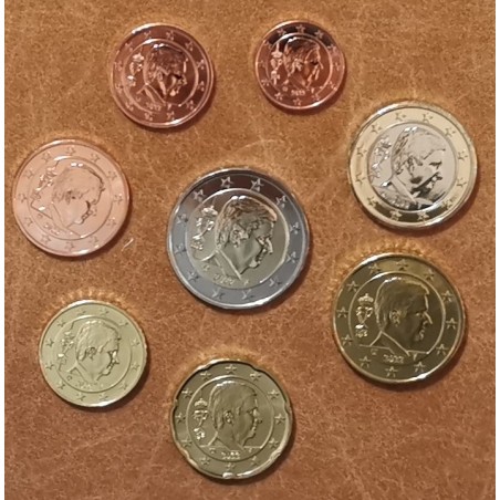 euroerme érme Belgium 2022 - 8 részes forgalmi sor (UNC)