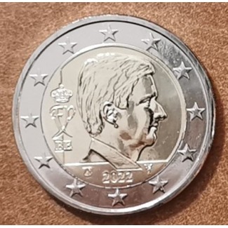 Euromince mince 2 Euro Belgicko 2022 - Kráľ Filip (UNC)