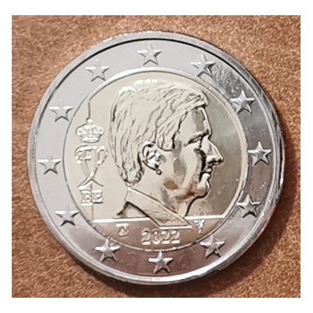 Euromince mince 2 Euro Belgicko 2022 - Kráľ Filip (UNC)