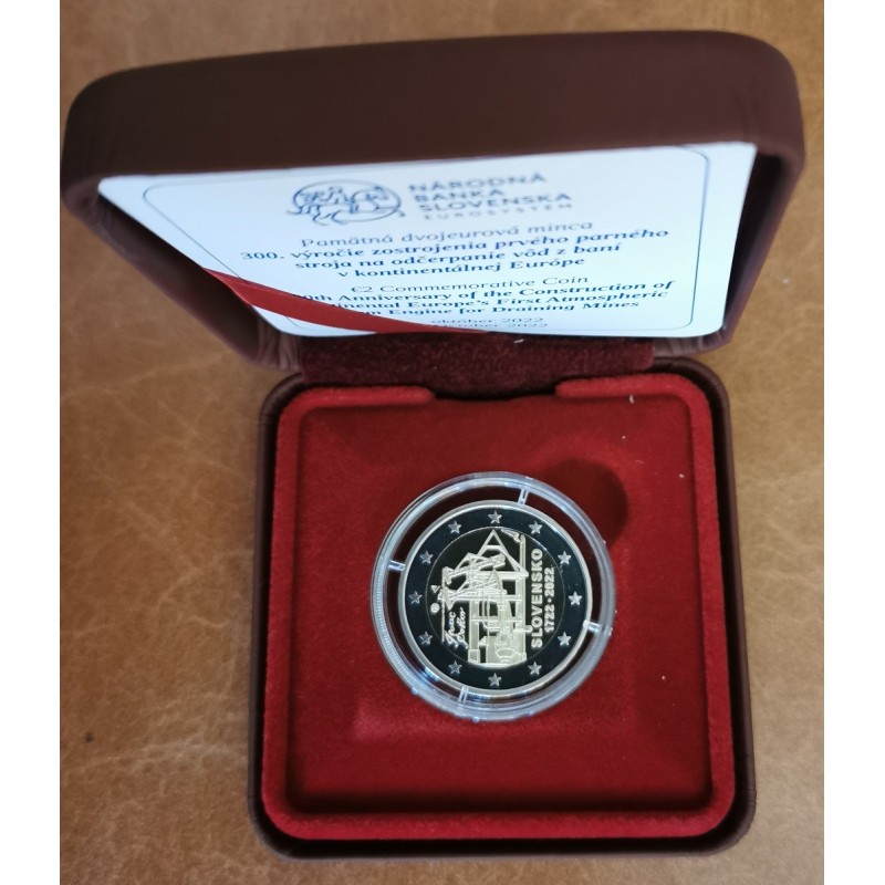 eurocoin eurocoins 2 Euro Slovakia 2022 - Potter's atmospheric stea...