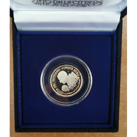 eurocoin eurocoins 5 Euro Vatican 2022 - Papa Benedetto XV. (Proof)