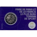 2 Euro France 2022 - Paris 2024 Olympic Games (purple BU card)
