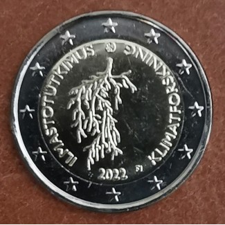 Euromince mince 2 Euro Fínsko 2022 - Výskum klímy (UNC)