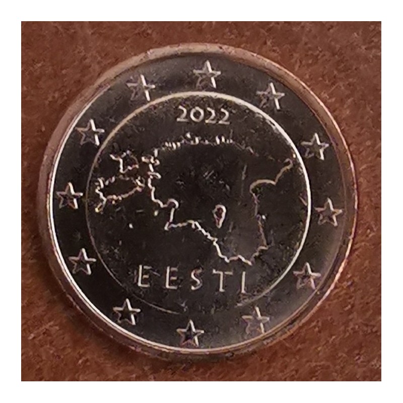 Euromince mince 1 cent Estónsko 2022 (UNC)