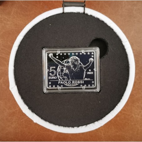 eurocoin eurocoins 5 Euro Italy 2022 - Paolo Rossi (Proof)