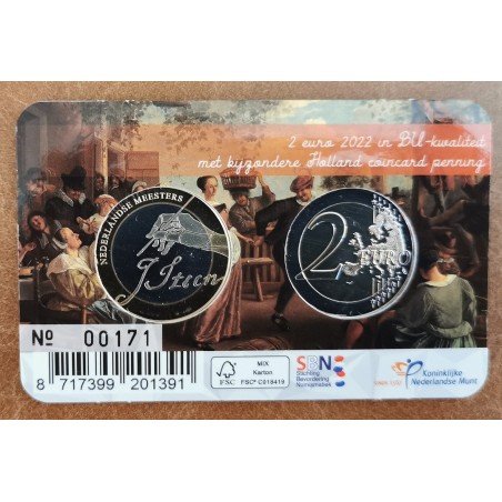 Euromince mince 2 Euro Holandsko 2022 - Holland coin fair (BU)