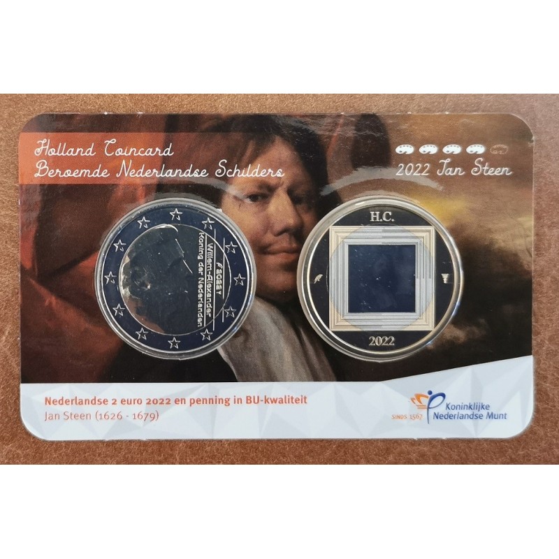 euroerme érme 2 Euro Hollandia 2022 - Holland coin fair (BU)