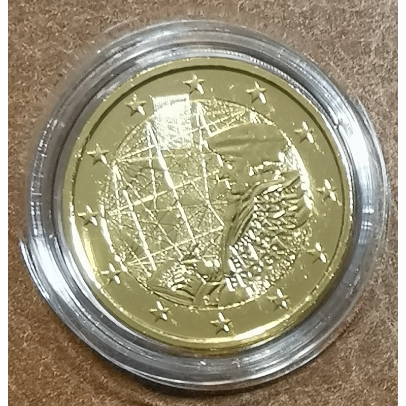 euroerme érme 2 Euro Luxemburg 2022 - Erasmus Program (aranyozott UNC)