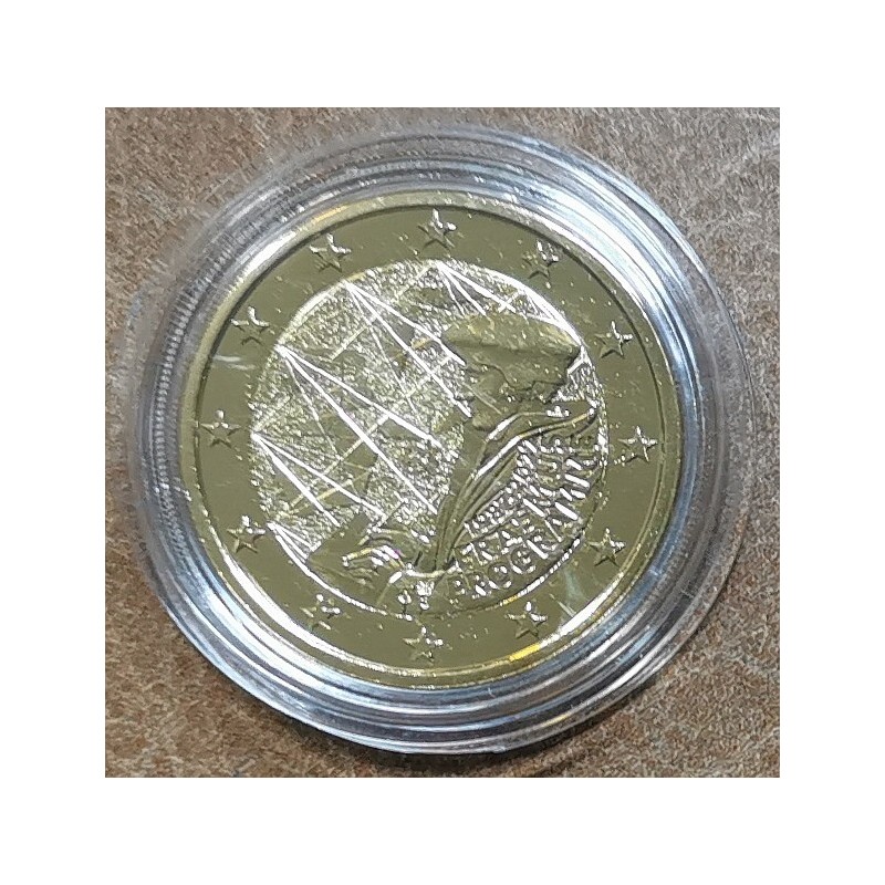 euroerme érme 2 Euro Belgium 2022 - Erasmus Program (aranyozott UNC)