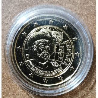 2 Euro Spain 2022 - 500th Anniversary of the First Circumnavigation of the Earth (gold plated UNC)