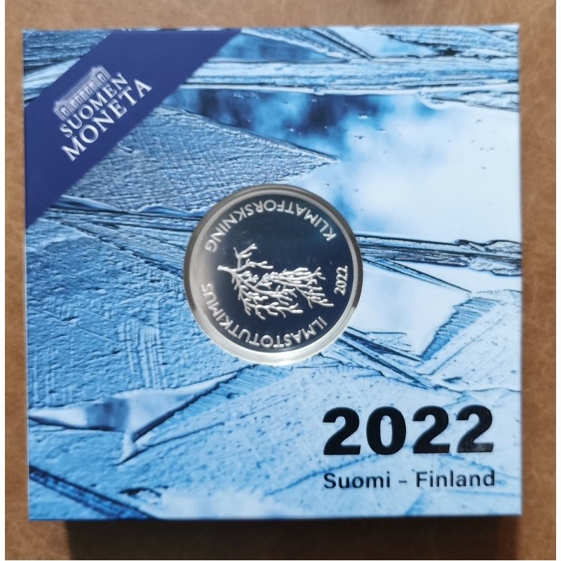 eurocoin eurocoins 20 Euro Finland 2022 - The climate research (Proof)