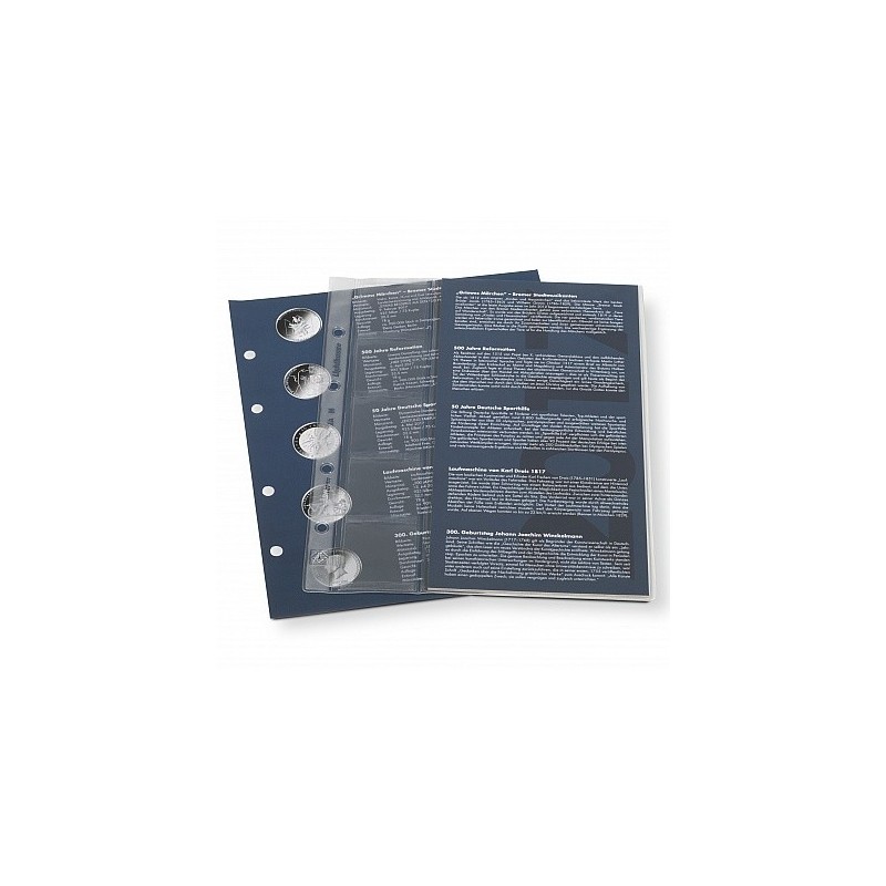 Euromince mince Leuchtturm Optima 20 Euro stránka 2017