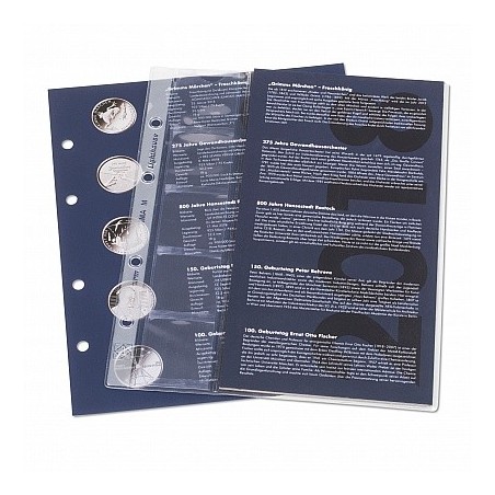 Euromince mince Leuchtturm Optima 20 Euro stránka 2018