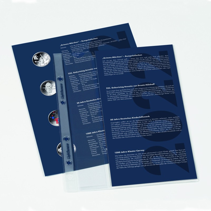 eurocoin eurocoins Leuchtturm Optima 20 Euro pages 2022