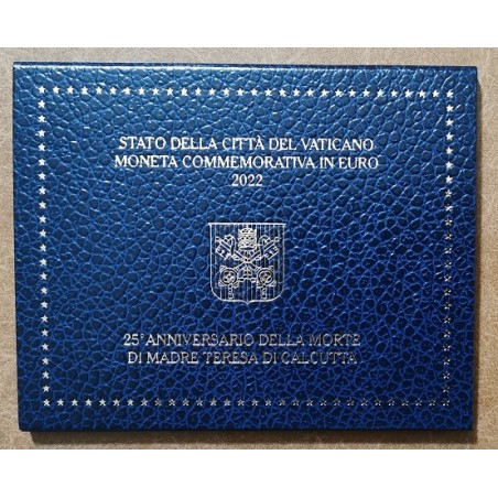 eurocoin eurocoins Cover for 2 Euro Vatican 2022 - Mother Teresa