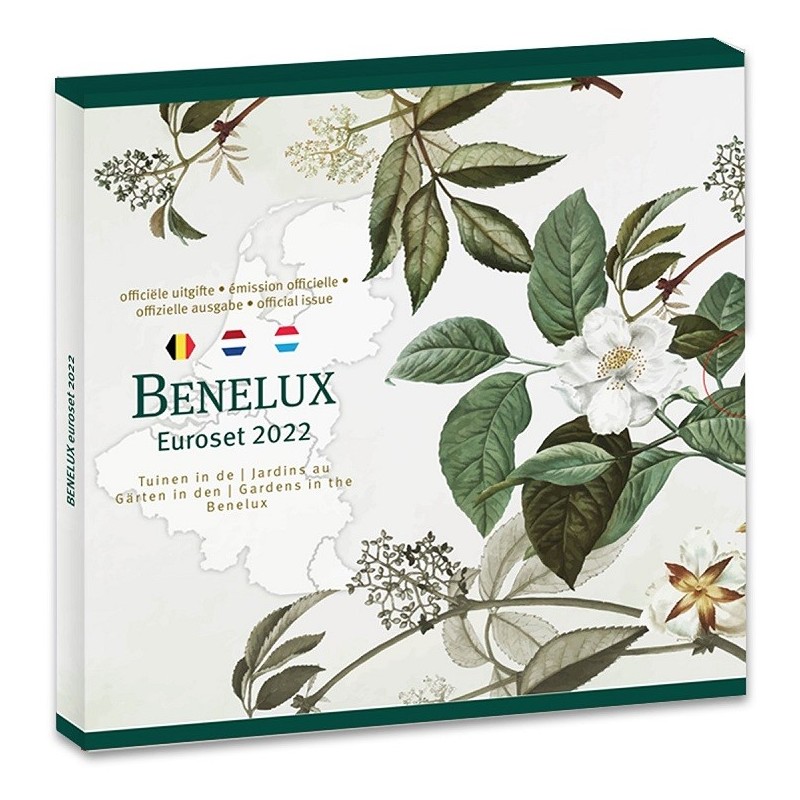eurocoin eurocoins BeNeLux 2022 - set of 24 eurocoins (BU)