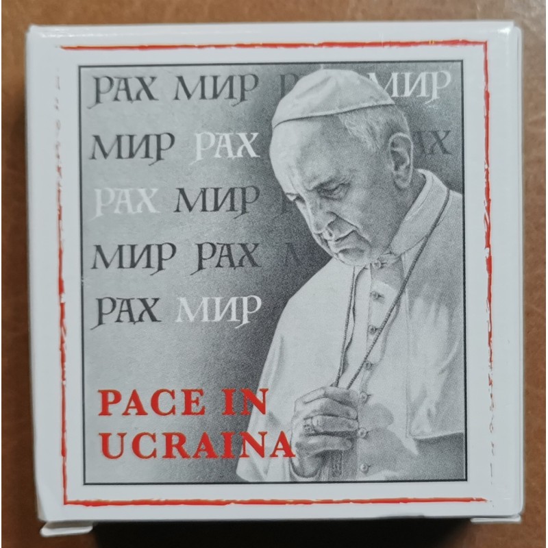 eurocoin eurocoins Silver medal Vatican 2022 - Peace in Ukraine (BU)