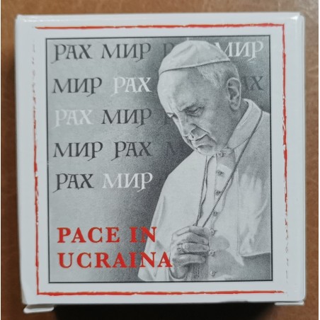 eurocoin eurocoins Silver medal Vatican 2022 - Peace in Ukraine (BU)