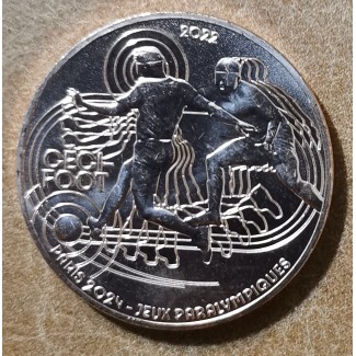 Euromince mince 1/4 Euro Francúzsko 2022 - OH 2024 - Slepý futbal (...