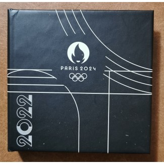 2 Euro France 2022 - Paris 2024 Olympic Games (Proof)